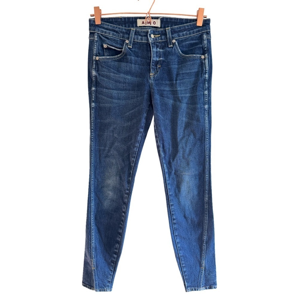 AMO Twist Jeans in True Blue Skinny Jeans Size 26